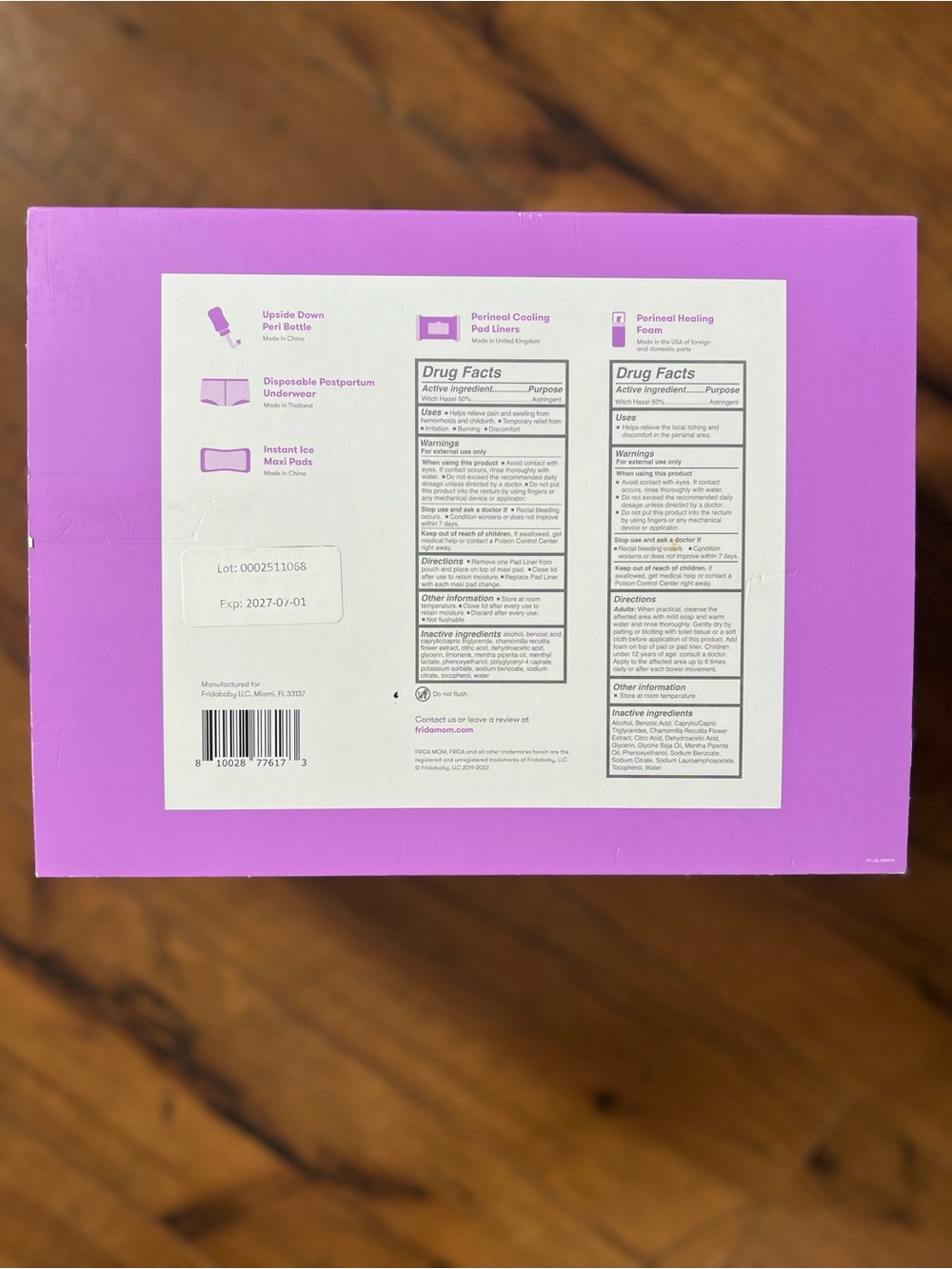 Frida Mom Postpartum Recovery Kit - Maternity - Picture 4 of 7